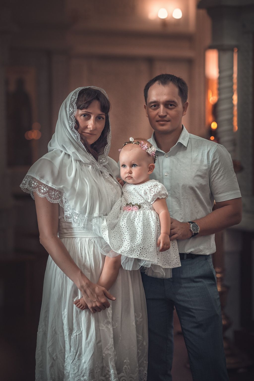 Семейный портрет на крещении