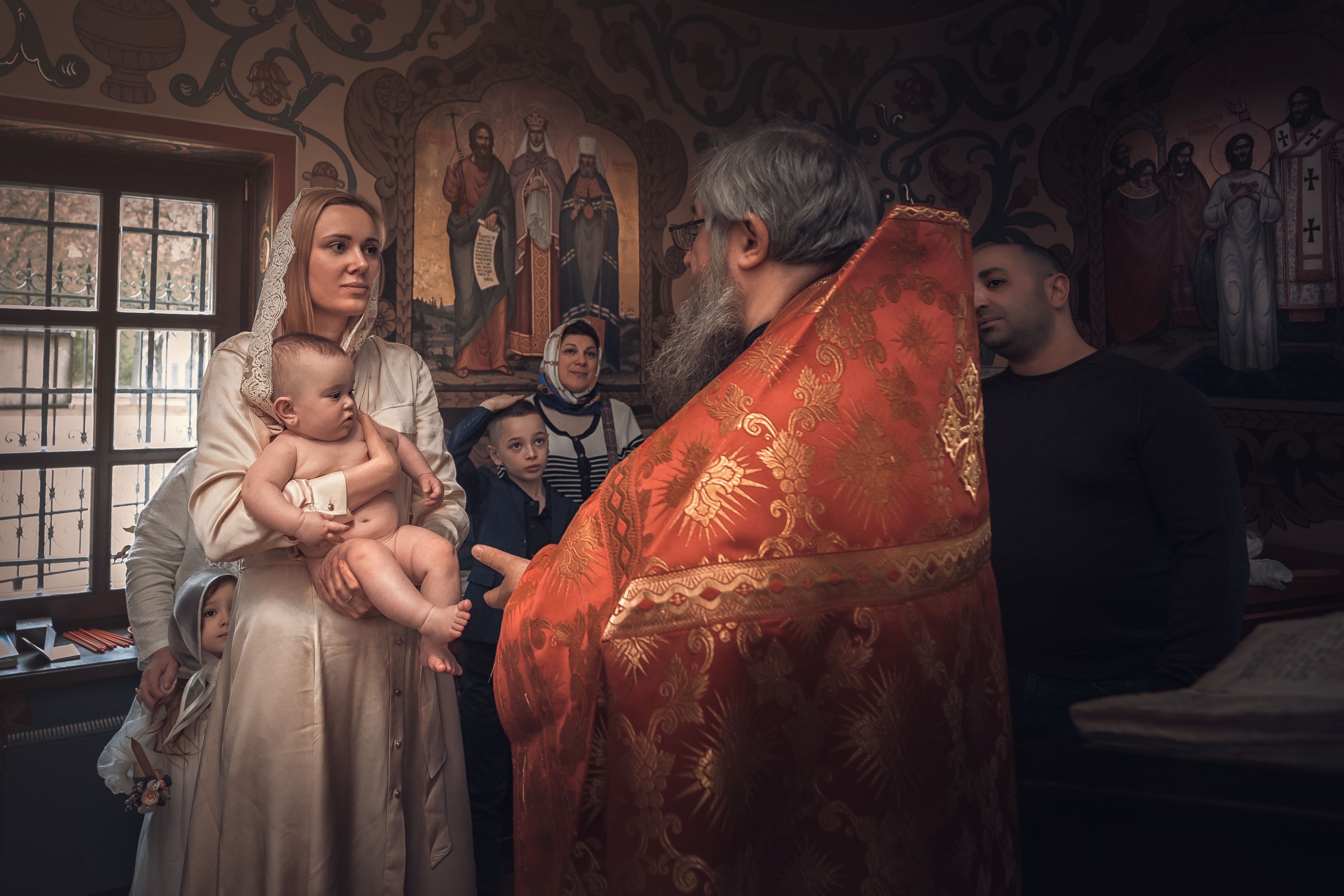 Таинство крещения в Москве