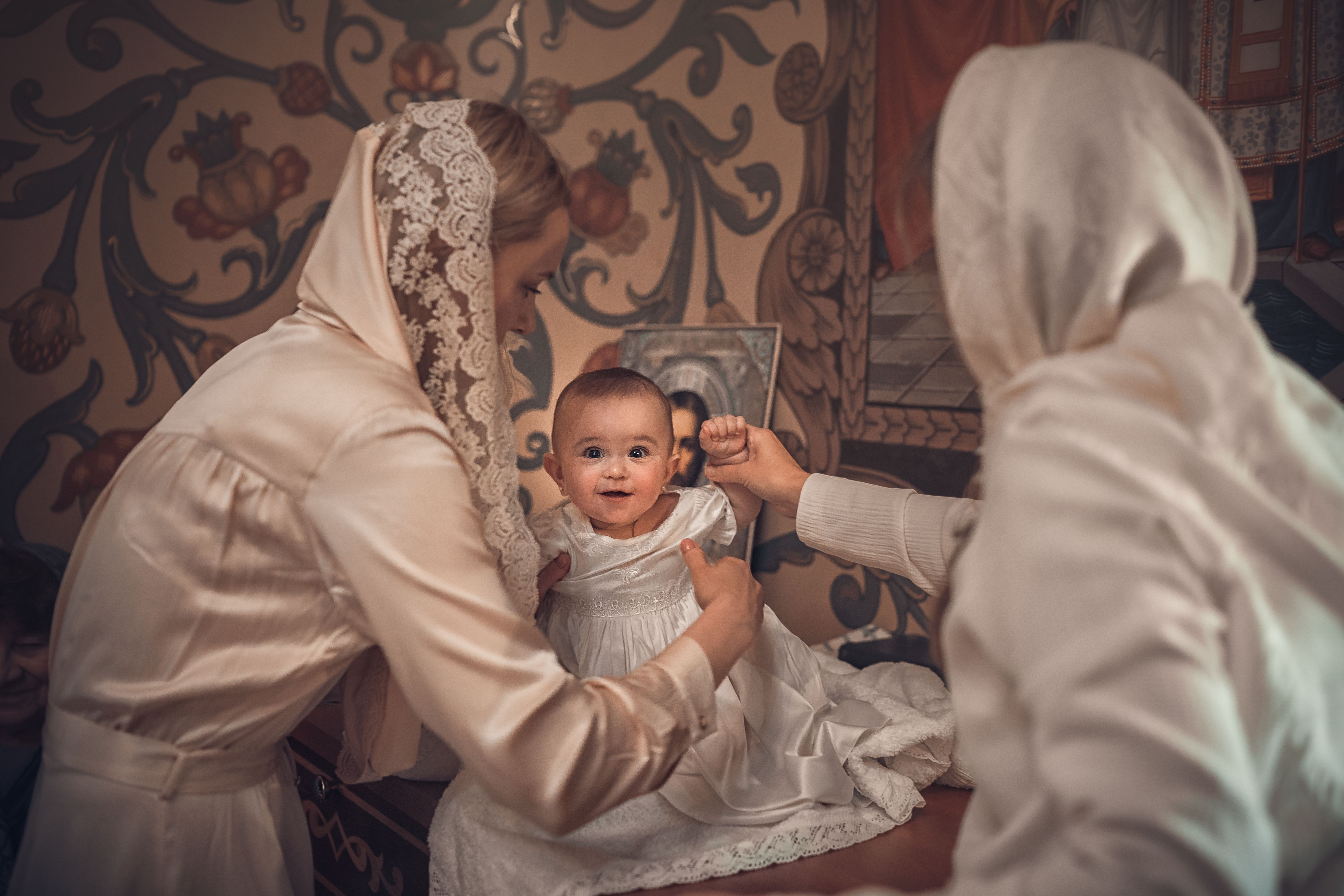Фотограф на таинство крещения в Москве