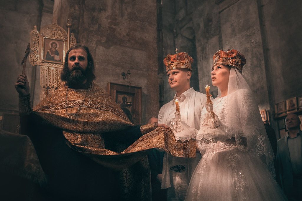 Венчание в Андрониковом монастыре