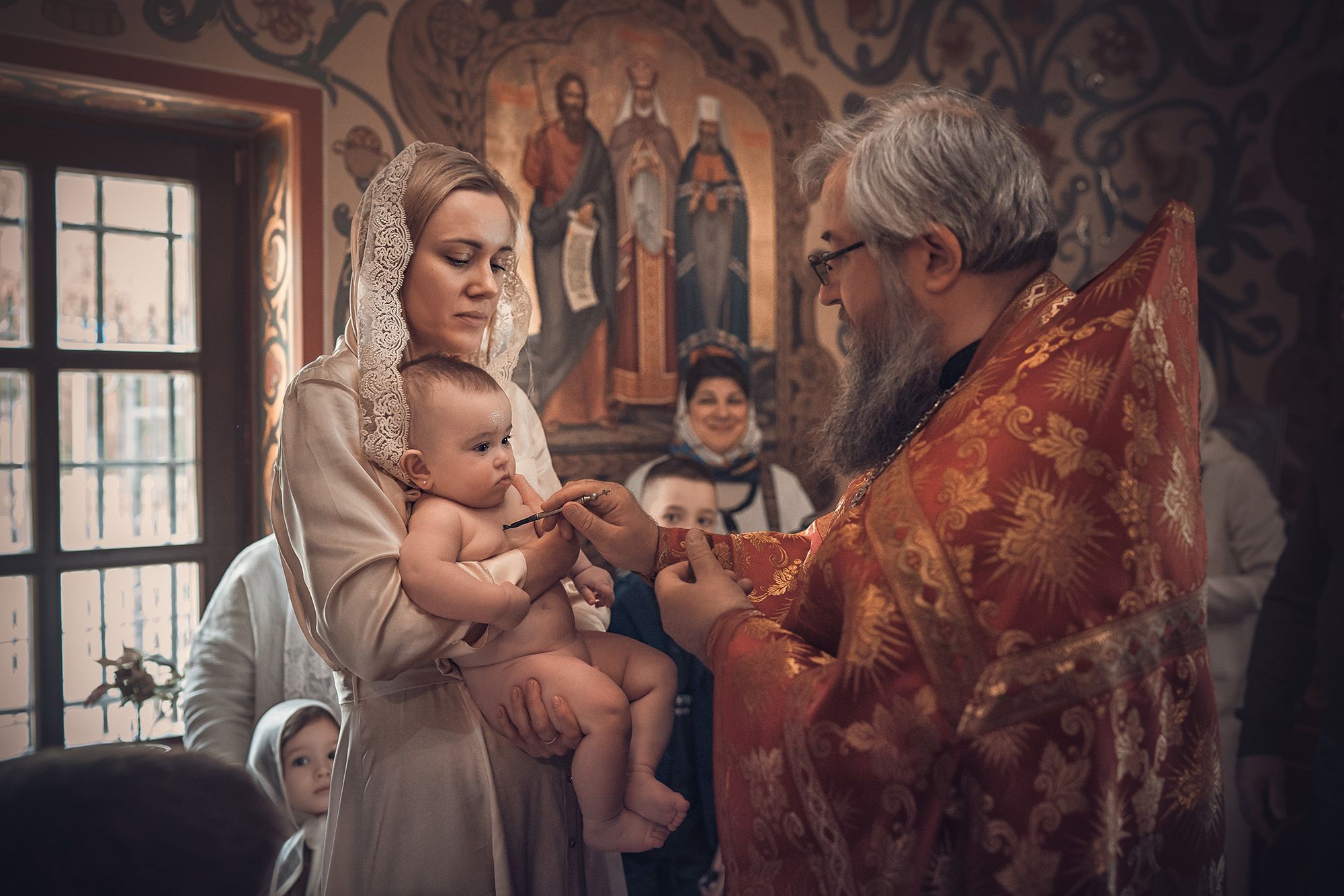 Фотограф на крещение в Москве