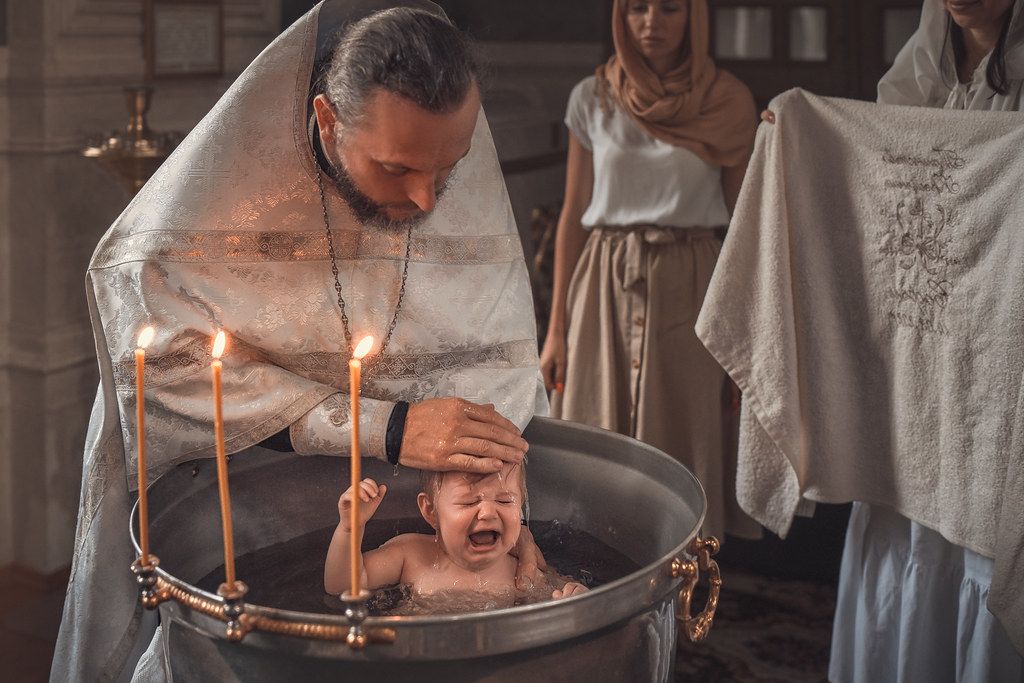 Крещение в Новочеркасском храме Александра Невского