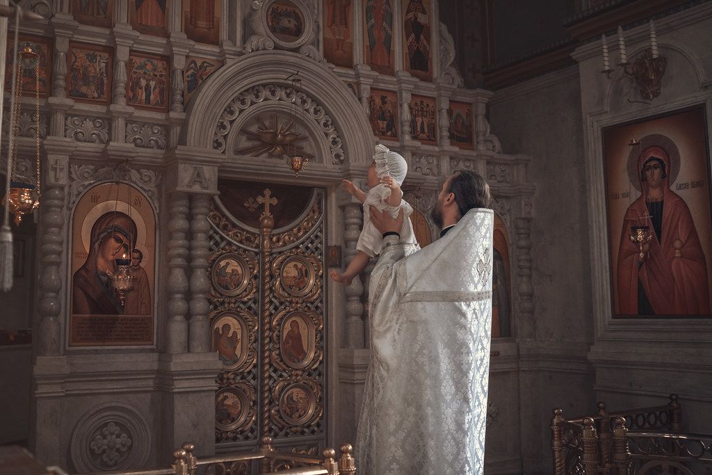 Крещение в Новочеркасском храме Александра Невского