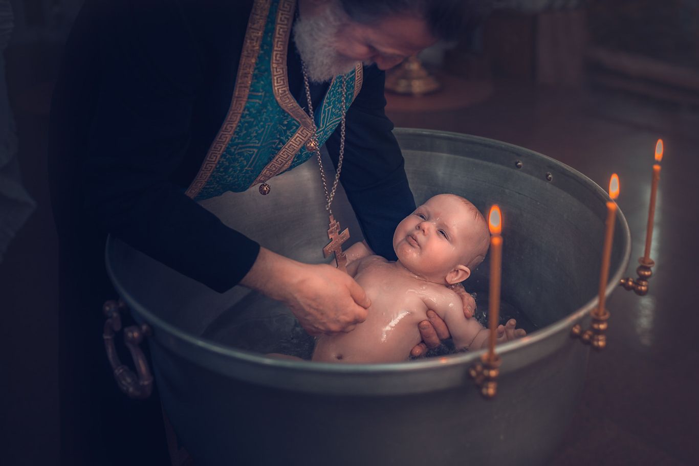 Купель при крещении