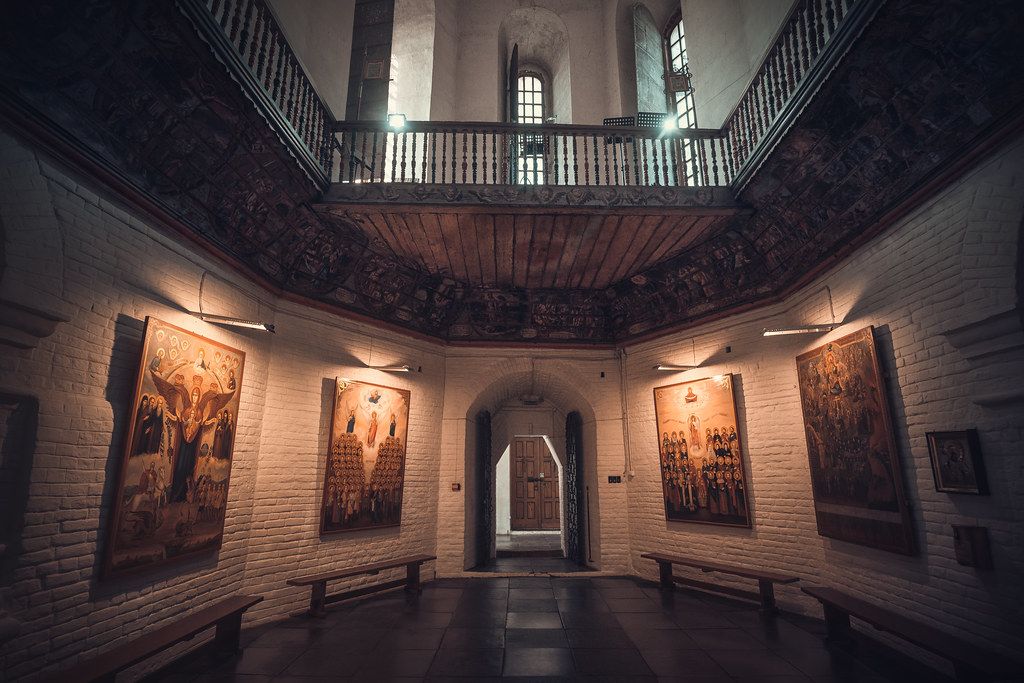 Деревянная галерея в Старочеркасском соборе