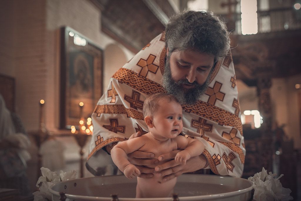 Купель на крещение ребенка