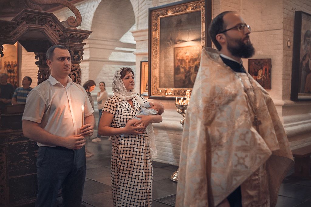 Таинство крещения в Старочеркасском соборе